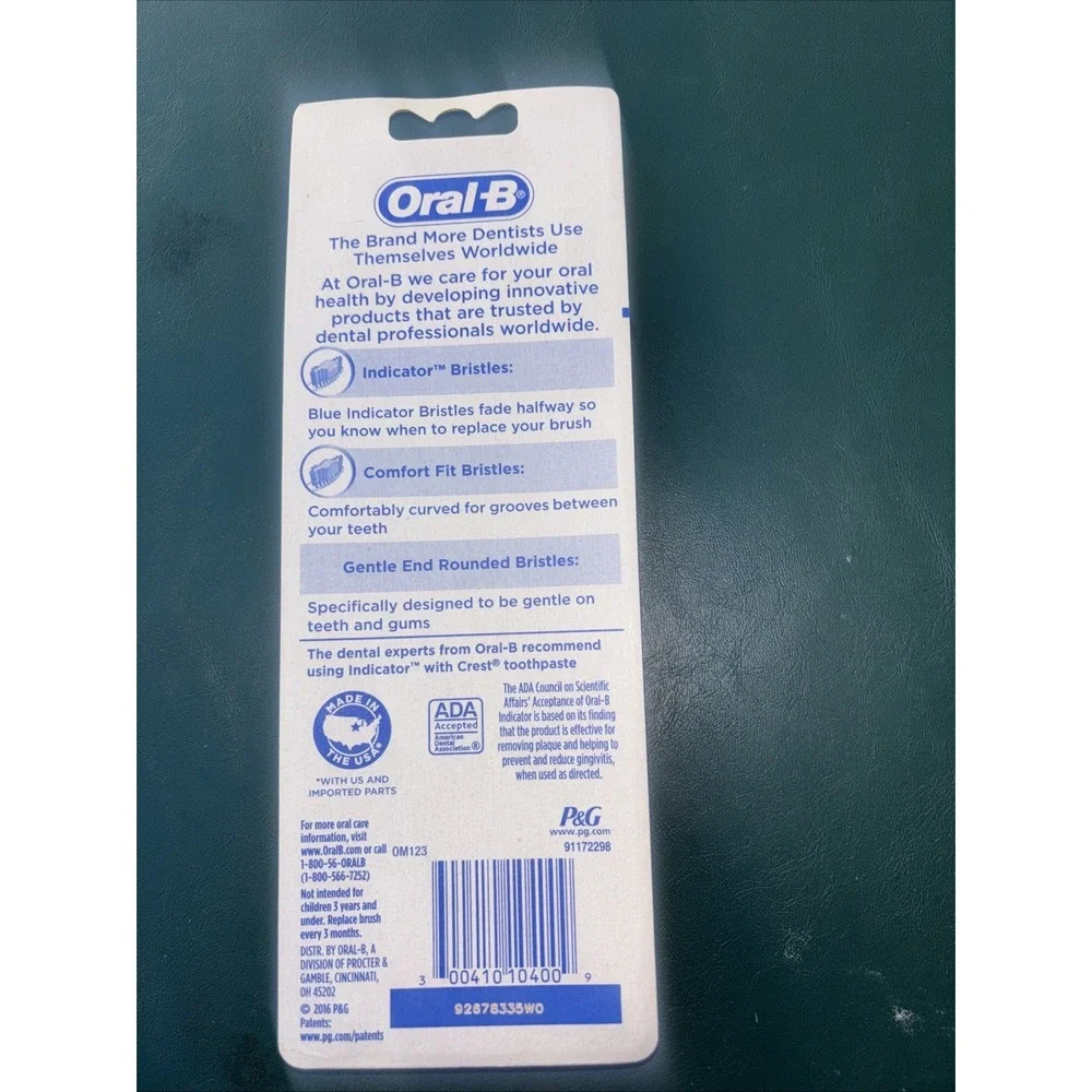 Oral-B Indicator Toothbrushes Soft 4 Pack ORIGINAL RARE HTF